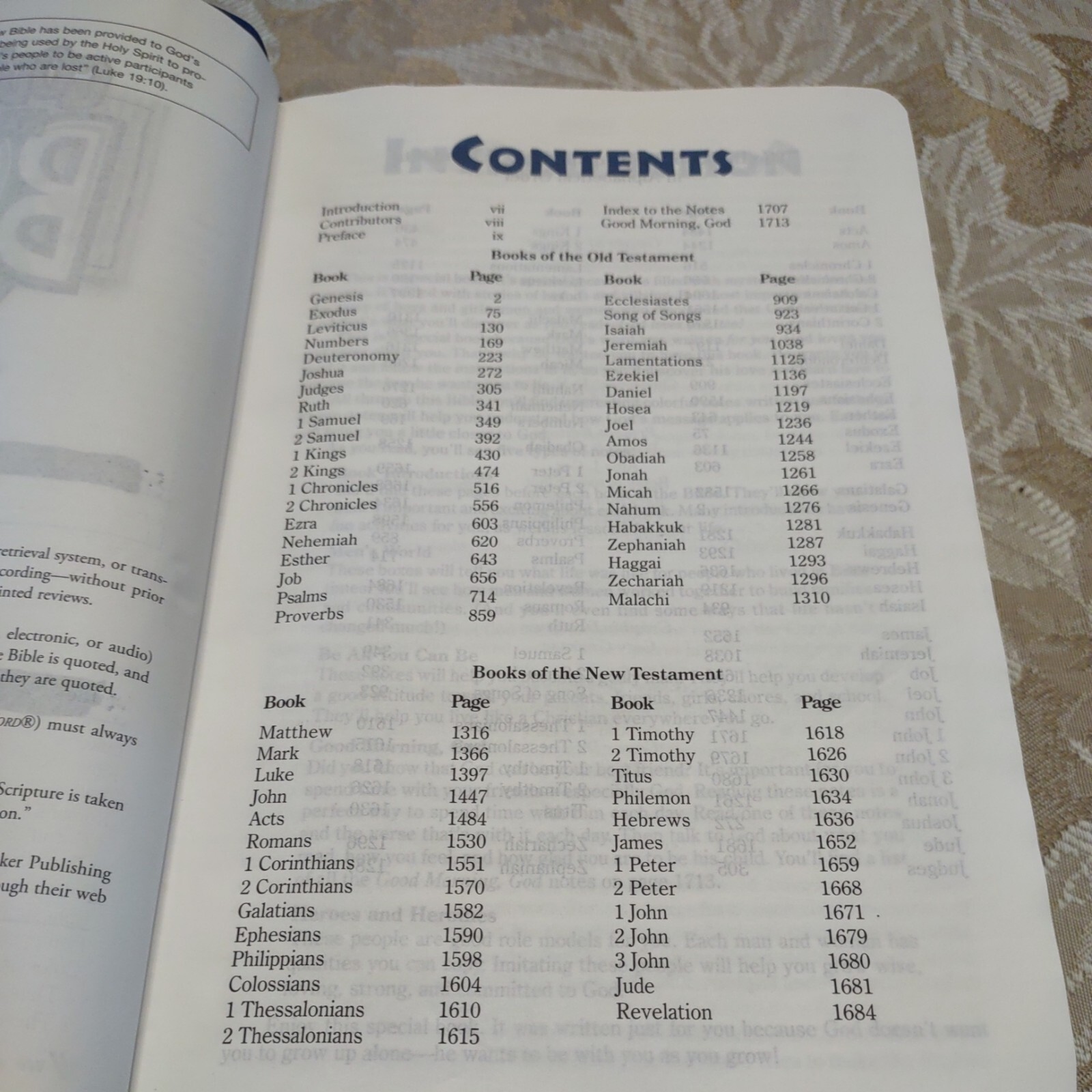 GODS WORD for Boys Blue Prism Duravella VERY GOOD 2008 “3D Cover”