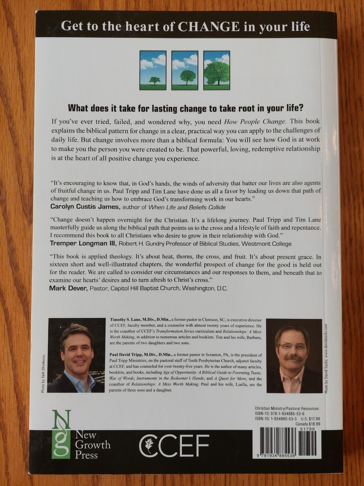 How People Change by Timothy S. Lane & Paul David Tripp, PB – VERY GOOD