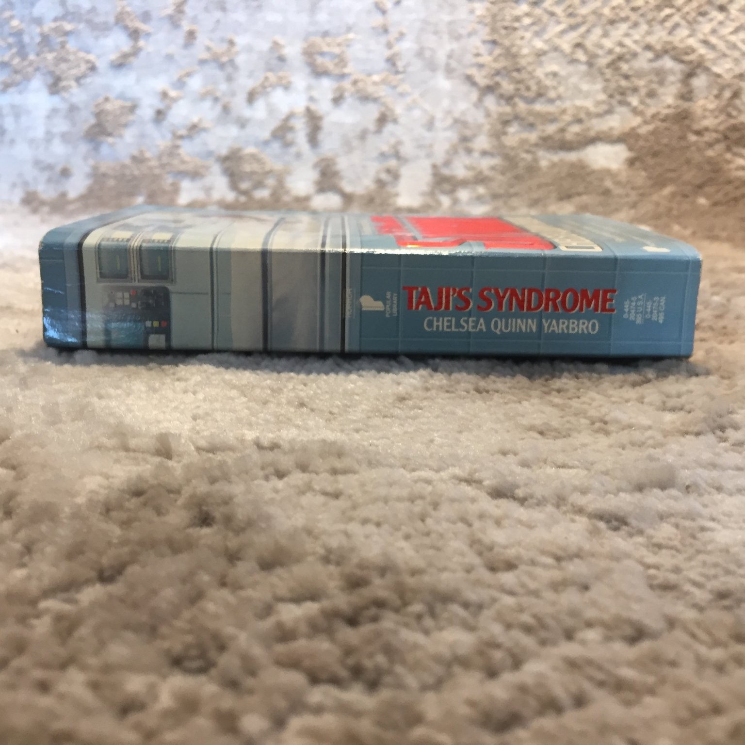 Taji’s Syndrome Chelsea Quinn Yarbro 1988 Popular Library Medical Thriller