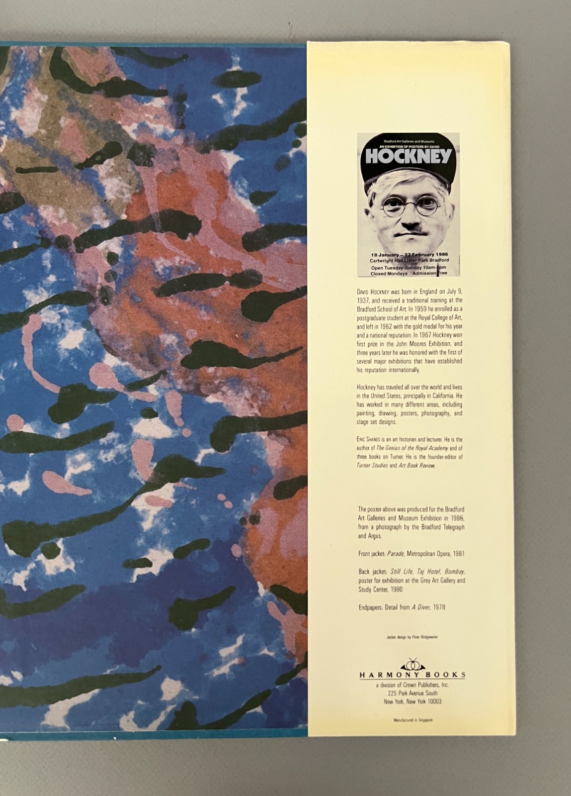 DAVID HOCKNEY POSTERS 40 Large Plates HCDJ Art Book 1987 First Edition 1st Print
