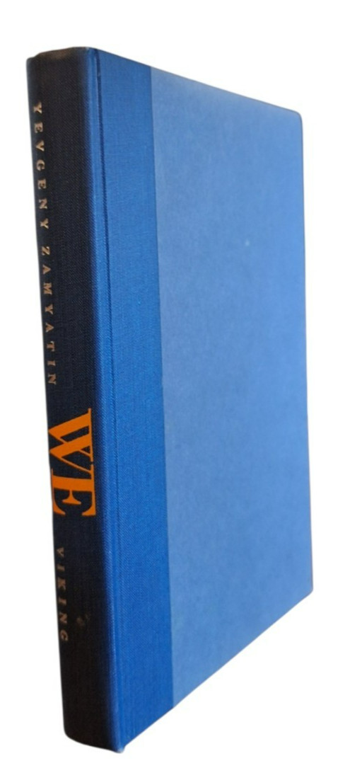 WE by Yevgeny Zamyatin First US edition 1972, HBDJ Viking VG+/VG+ NICE