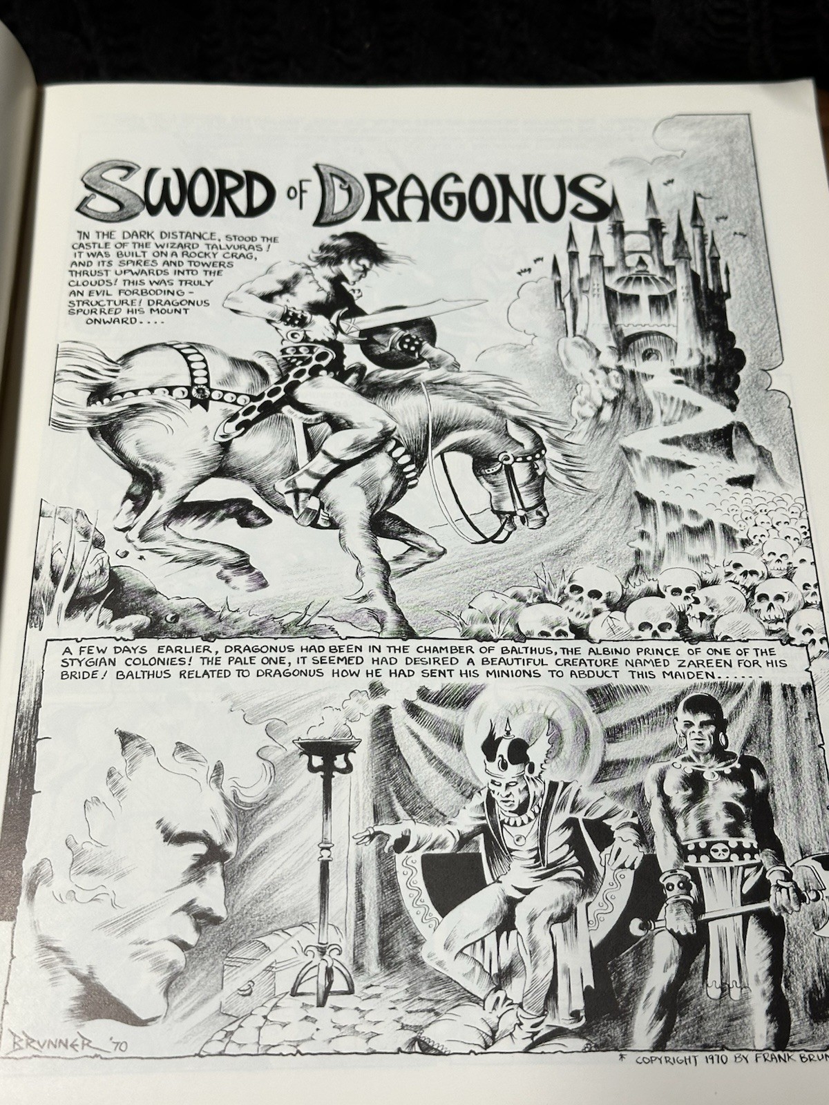 PHASE 1 Fanzine Science Fiction Fantasy Magazine – 1971 – Wrightson Adams Kaluta