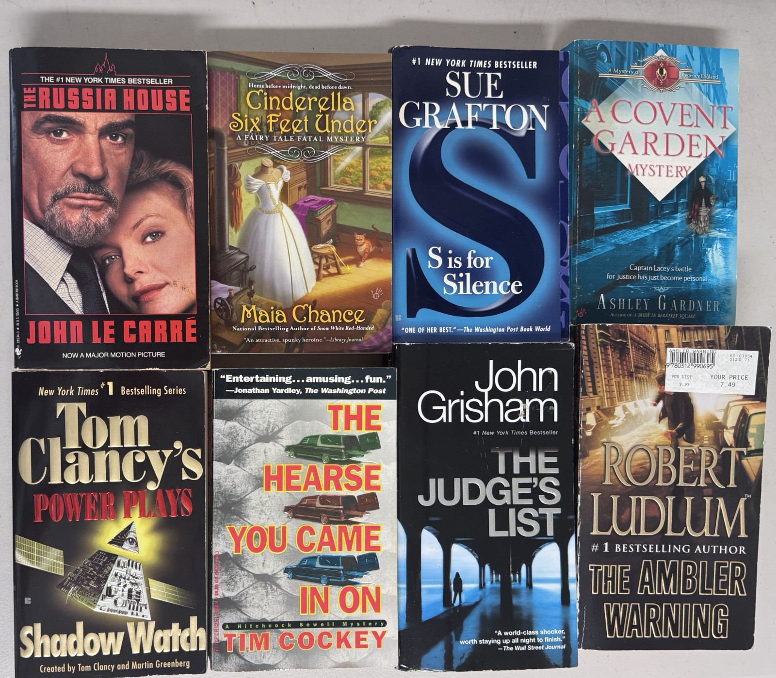 Lot Of; 30 Paperback Thriller / Suspense Novels