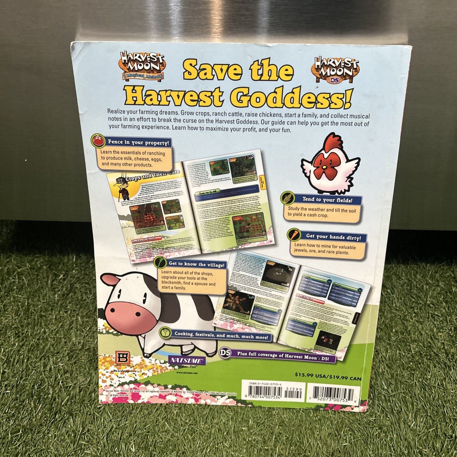 Official Harvest Moon Magical Melody Harvest Moon DS Strategy Guide BradyGames