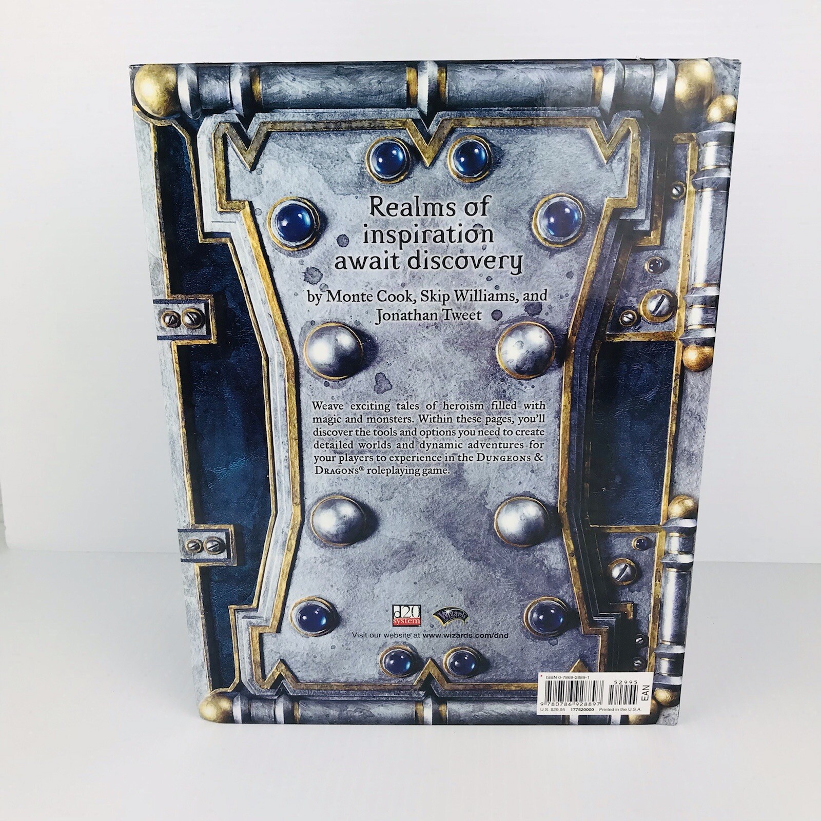 Dungeon Master’s Guide Dungeons & Dragons D&D 3.5 Edition Hardback Book w/ Map