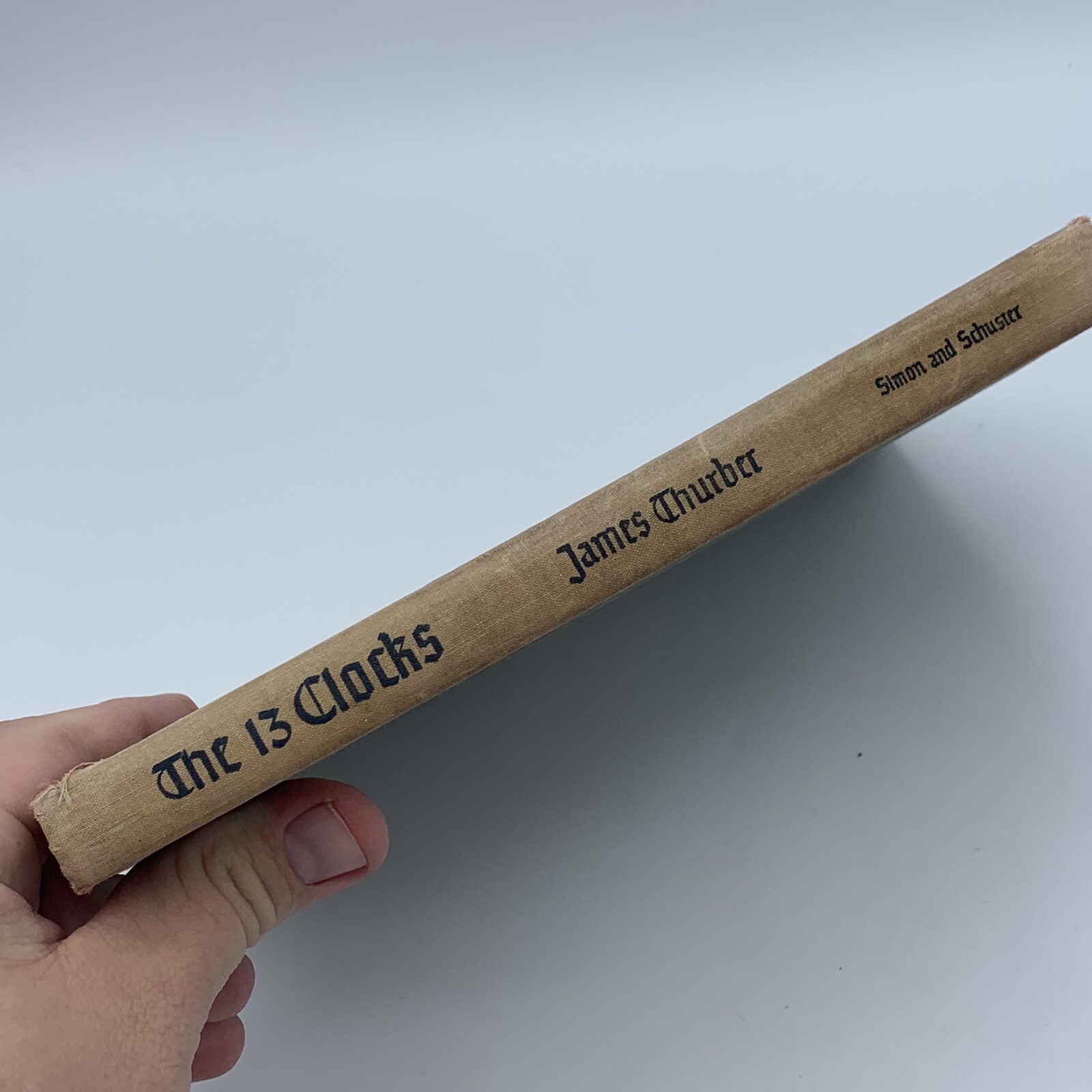 THE 13 CLOCKS – James Thurber – 1950 – Hard Cover – No Dust Jacket
