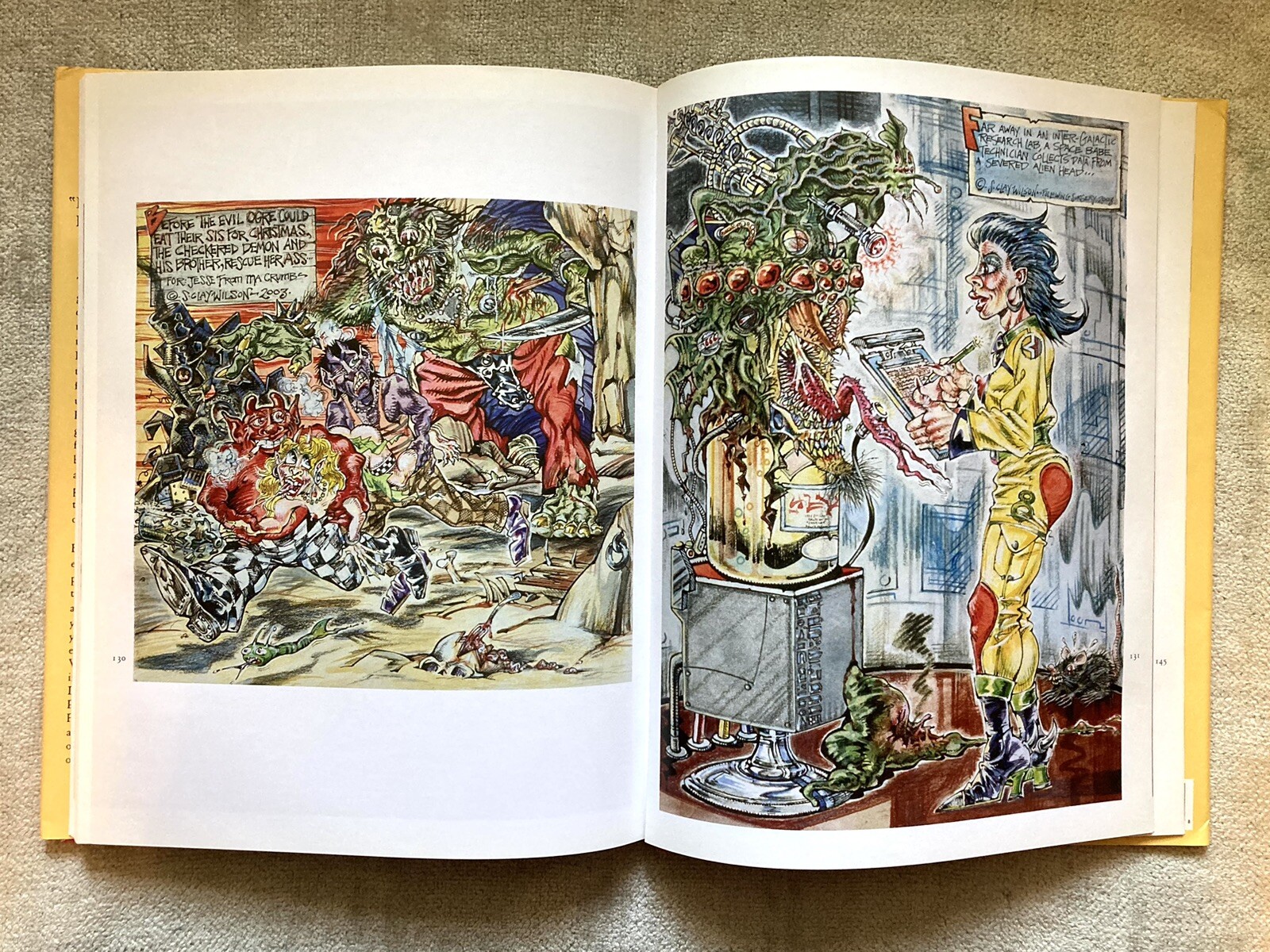 The Art Of S. Clay Wilson, Ten Speed Press, 2006, Very Good+ Condition