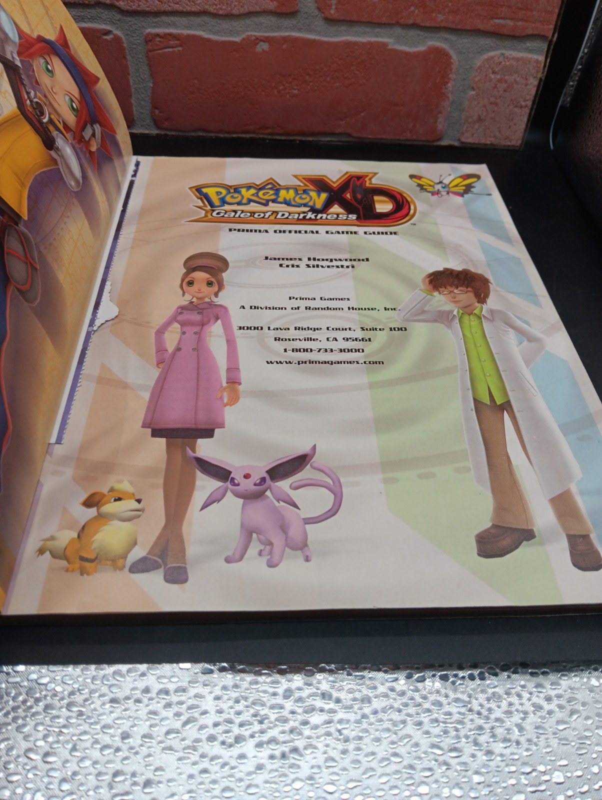 Pokemon XD Gale of Darkness Prima Official Game Guide NO POSTER GameCube