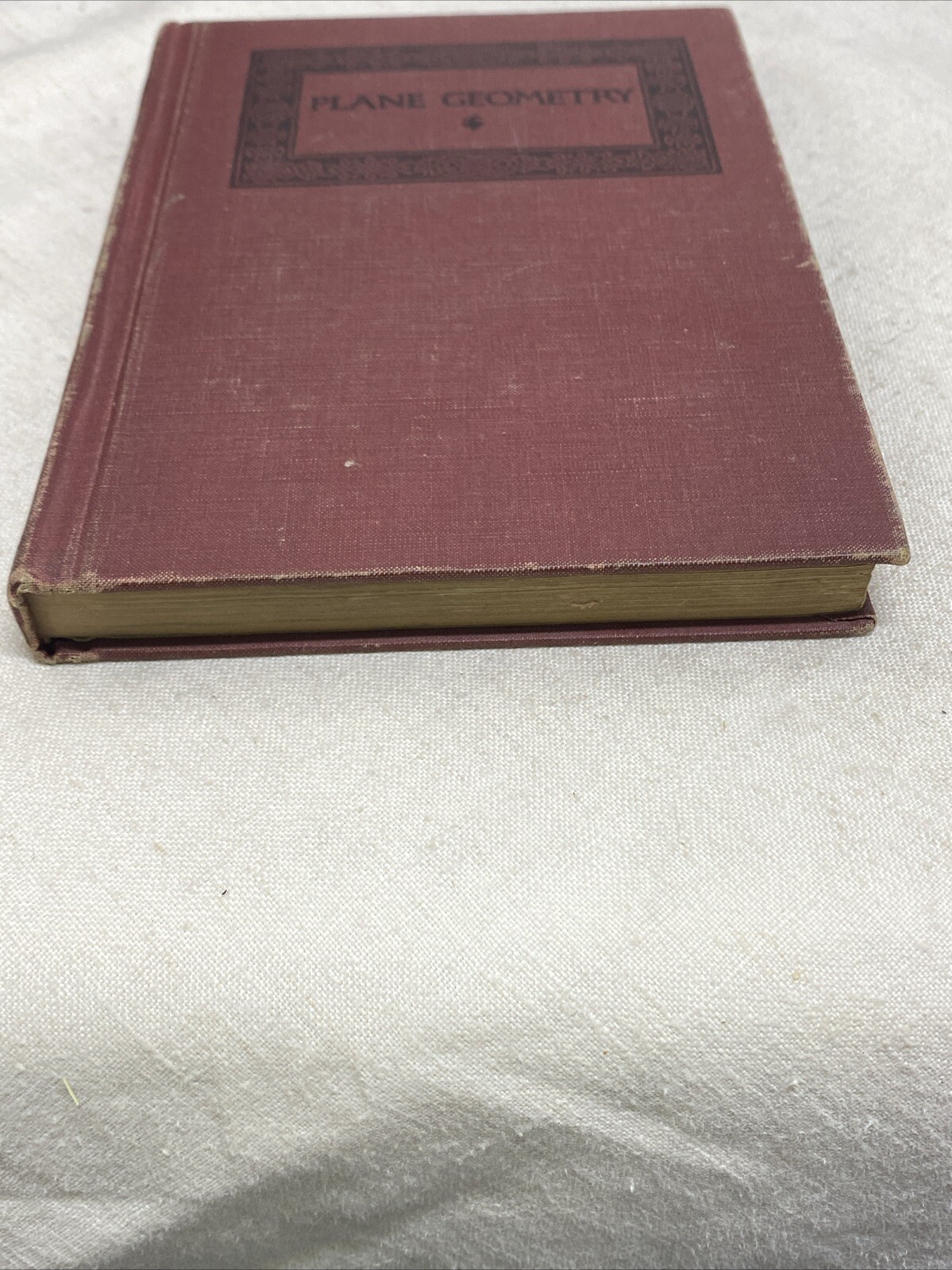 Plane Geometry 1888 1938 George Wentworth David Smith Math Textbook 297 Pages