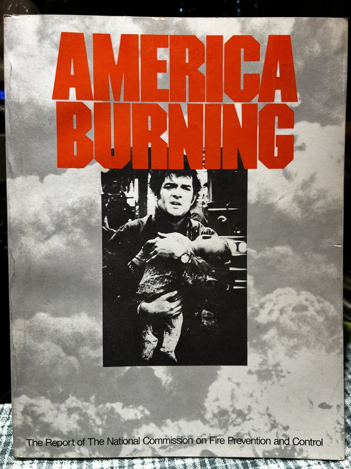 America Burning ~Fire Prevention And Control. USED. Read Full Description Please