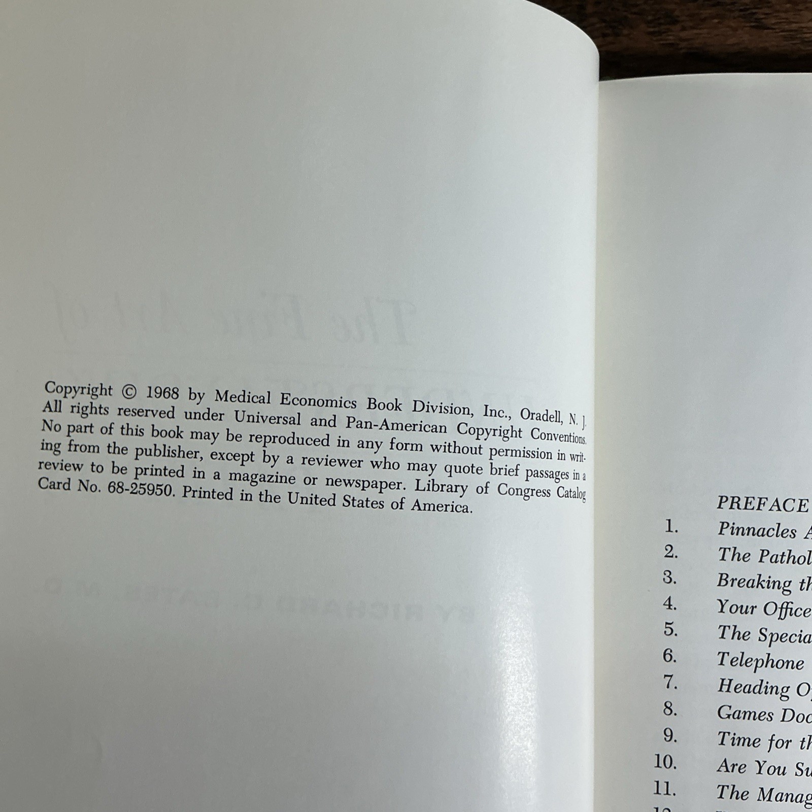 The Fine Art of Understanding Patients by Richard C Bates, M.D 1968 Hardcover