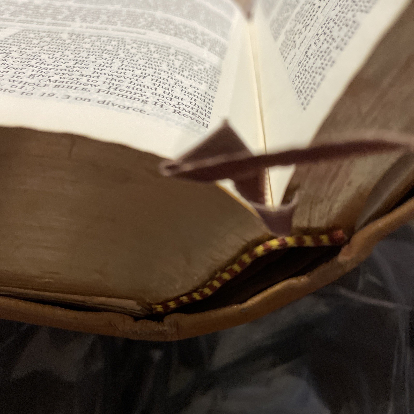 Harper Study Bible, RSV Tan Genuine Top Grain Leather