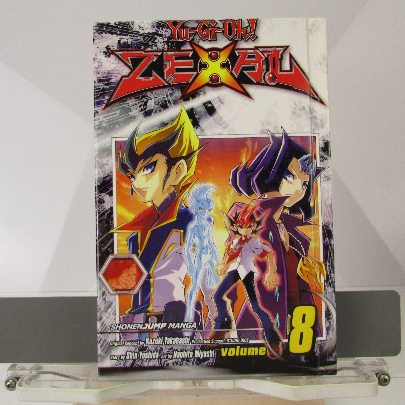 Yu-Gi-Oh! Zexal Vol 8 Shin Yoshida Manga VIZ Media Shonen Jump