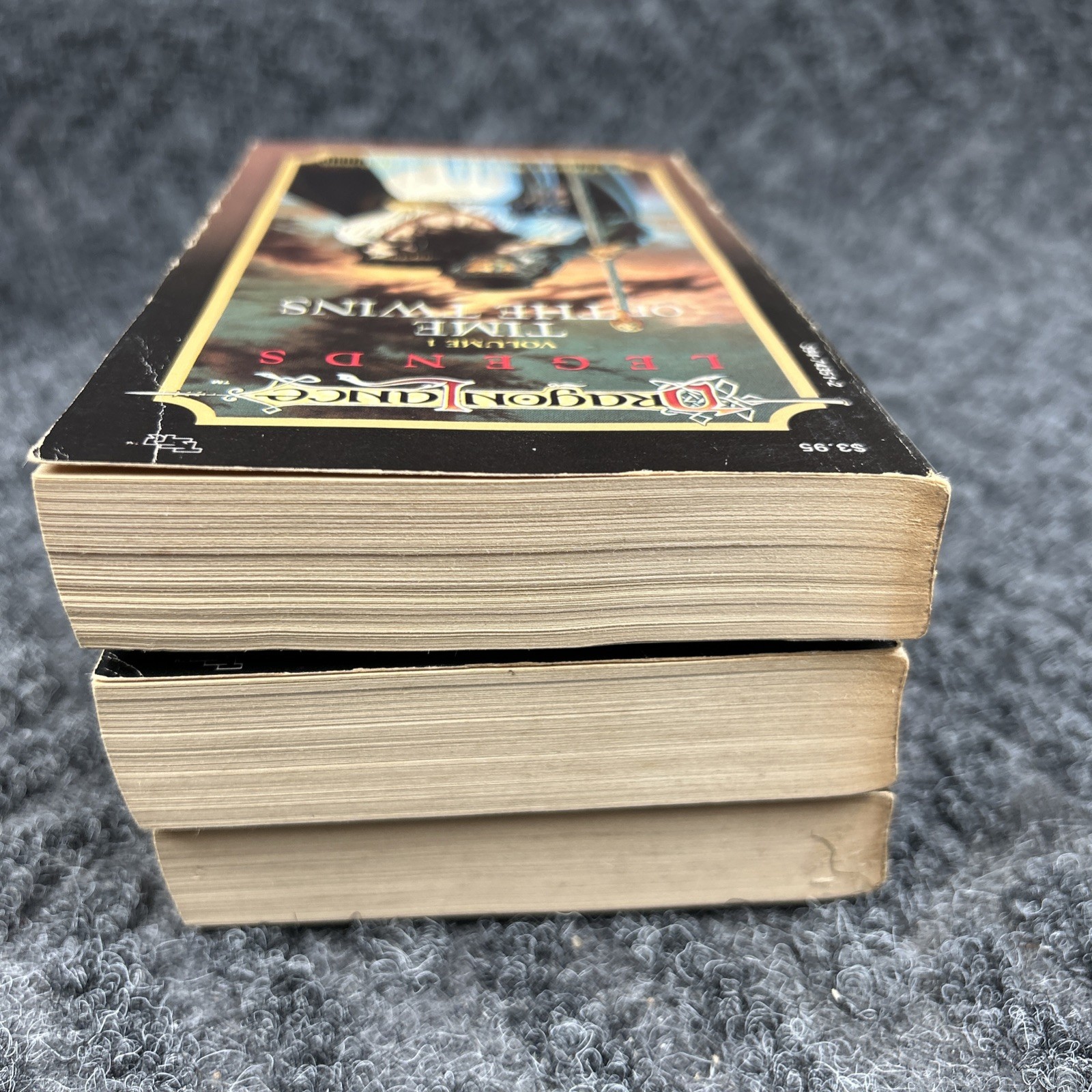 DragonLance Legends Trilogy Paperback Book Lot Volumes 1-3 TSR 1st prints