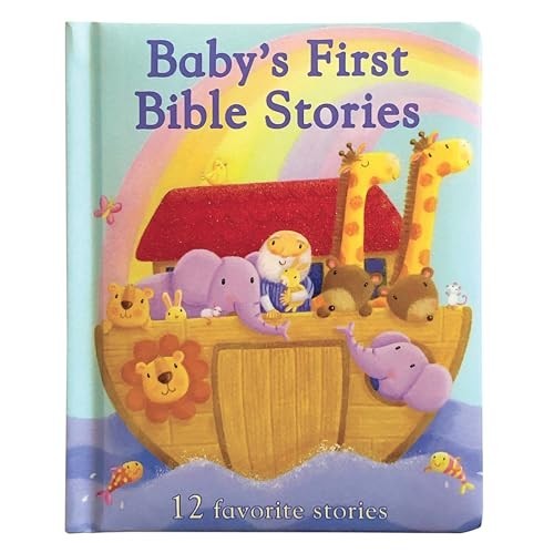 Baby’s First Bible Stories Padded Board Book – Gift for Easter, Christmas, Commu