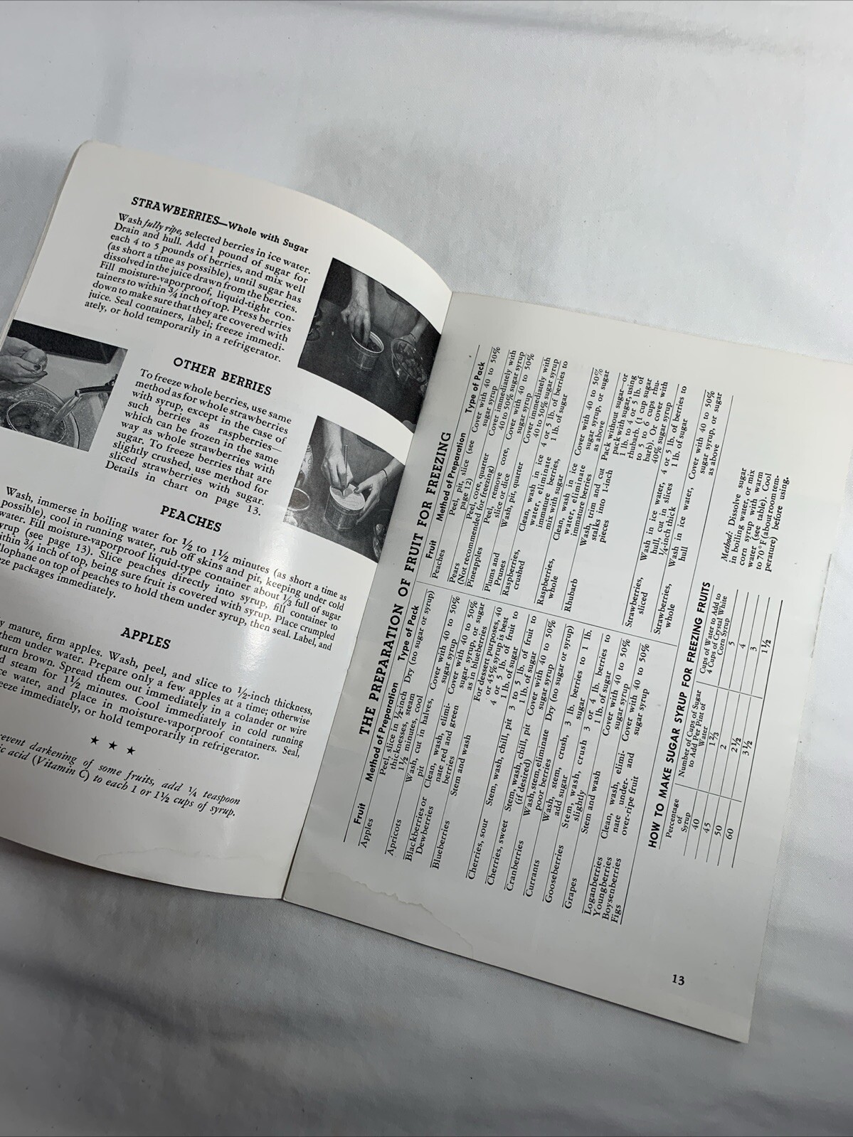 VINTAGE 1940’S GENERAL ELECTRIC “FROZEN FOODS” HOW TO 31 PAGES