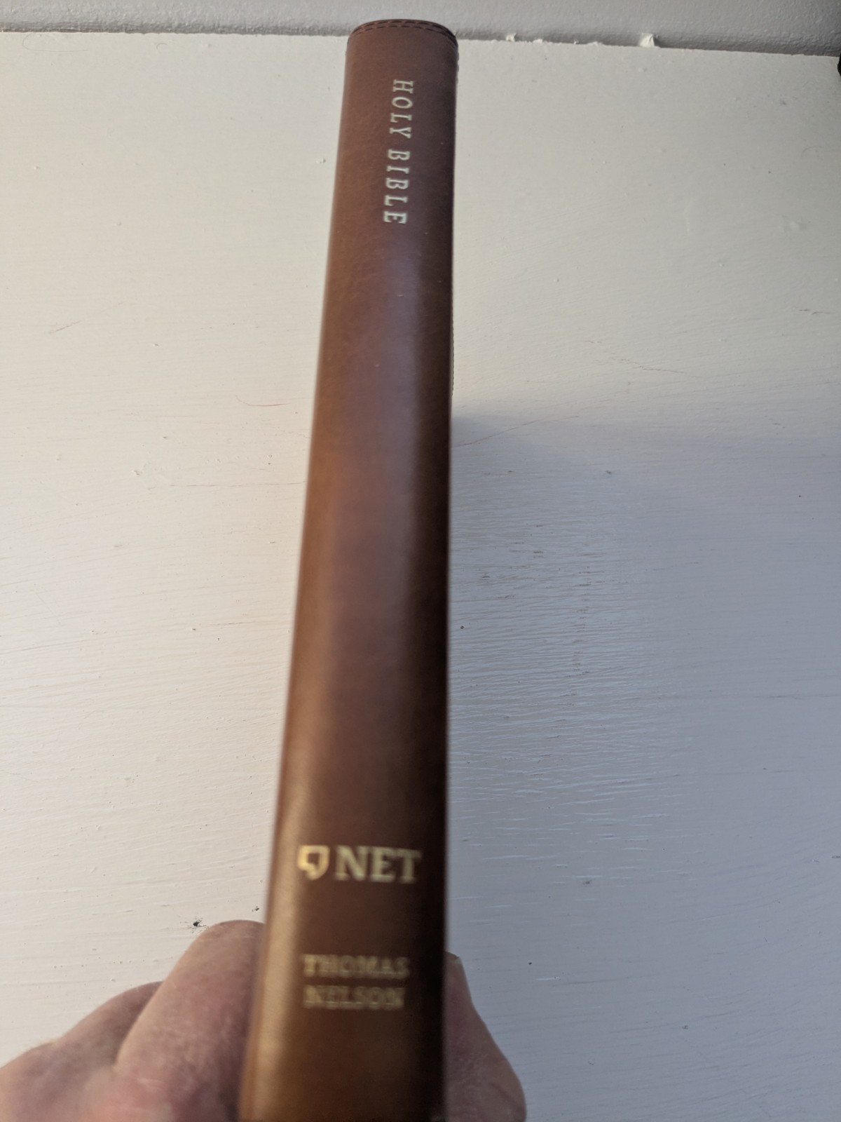 NET Thinline Bible Brown 2019, Imitation Leather Excellent No marks