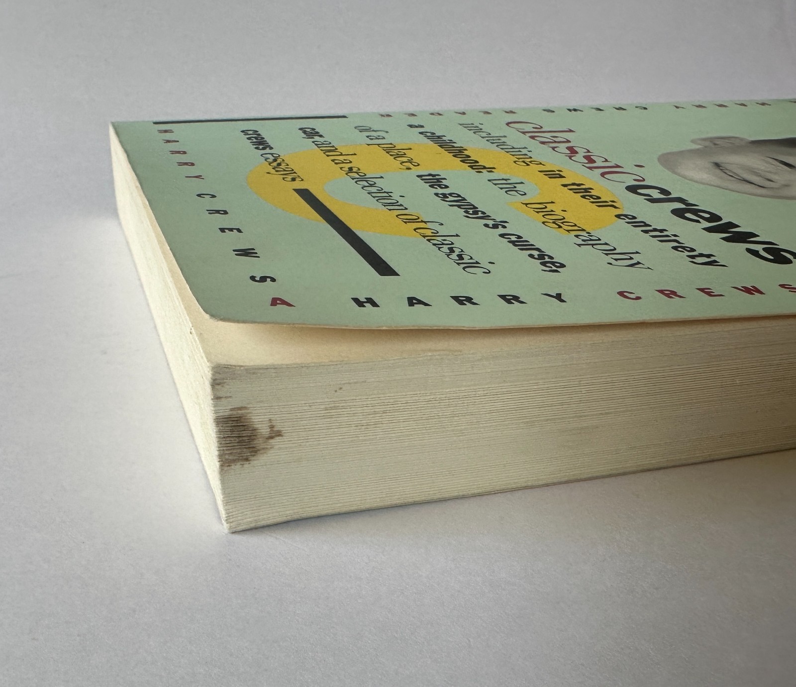 HARRY CREWS Classic Crews: A Harry Crews Reader | 1993 Trade Paperback
