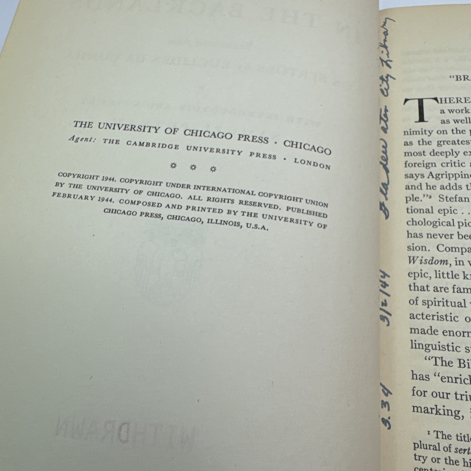Rebellion in the Backlands Os Sertoes 1944 ExLib Oxford Press Euclides Da Cunha