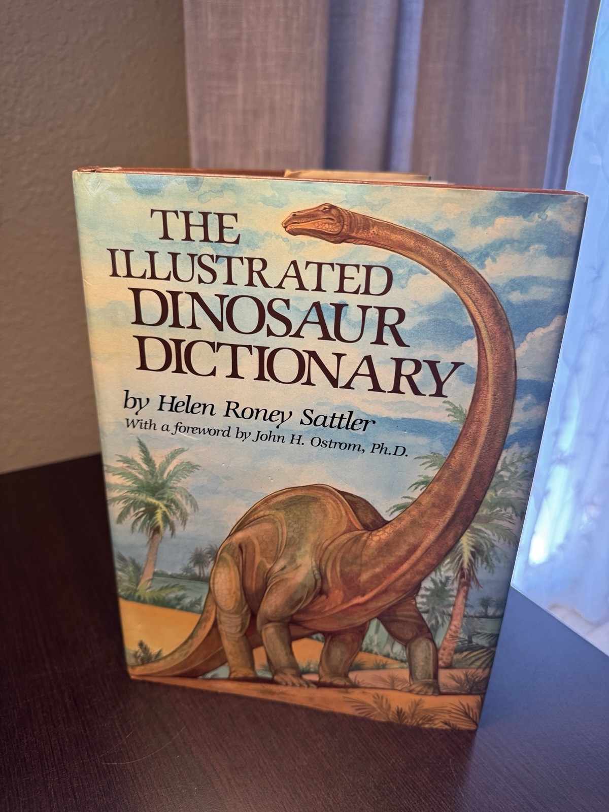The Illustrated Dinosaur Dictionary by Helen Roney Sattler