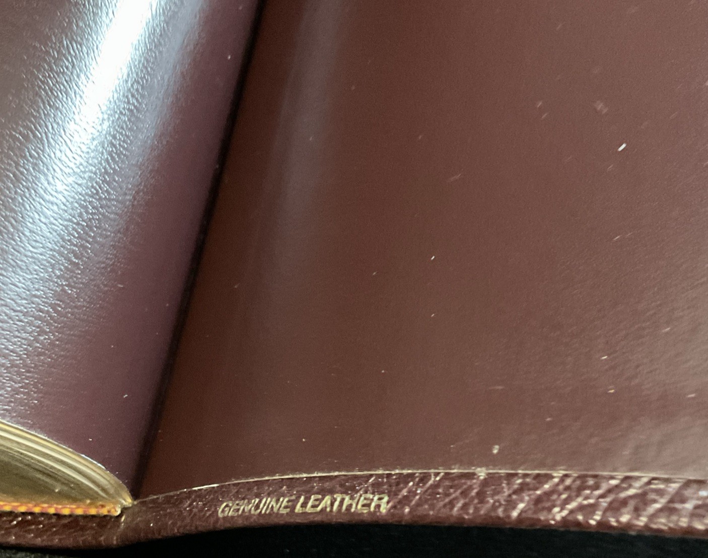 The International Inductive Study Bible NASB Burgundy Genuine Leather Brand New