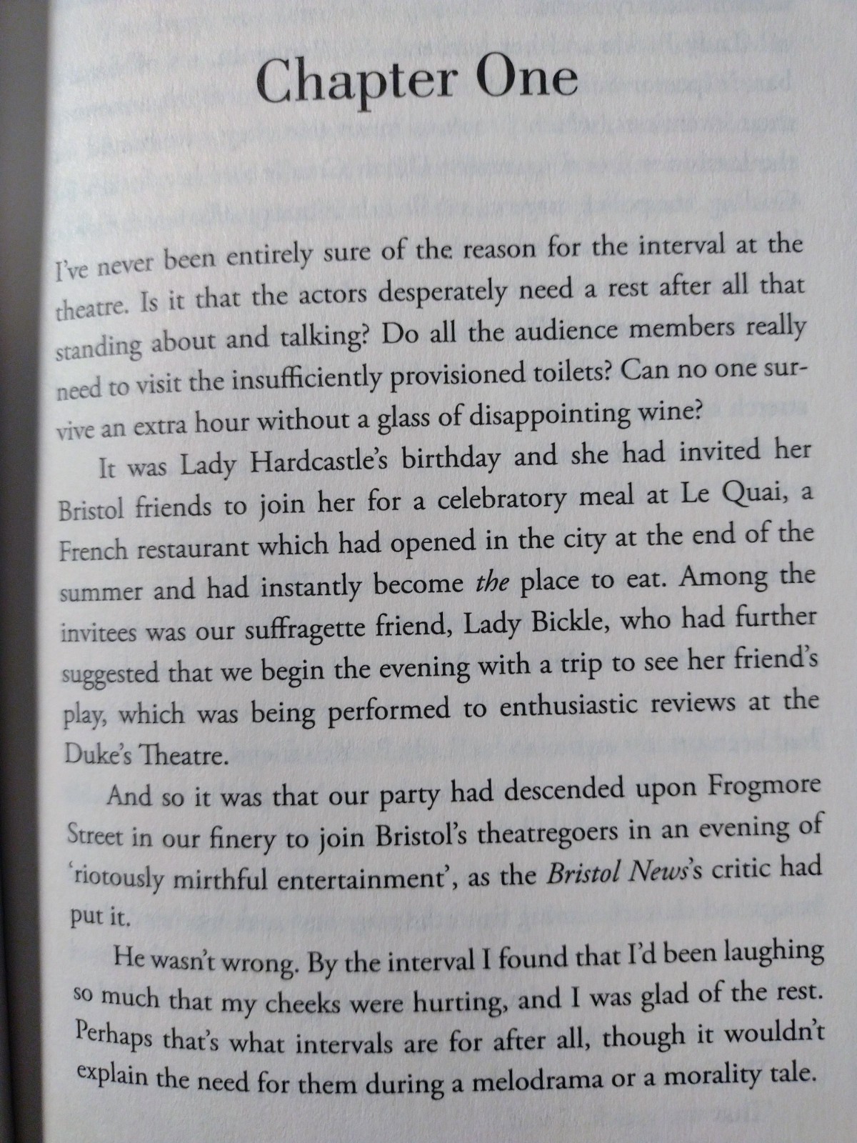 An Act of Foul Play by T.E. Kinsey Paperback 9th Lady Hardcastle LN