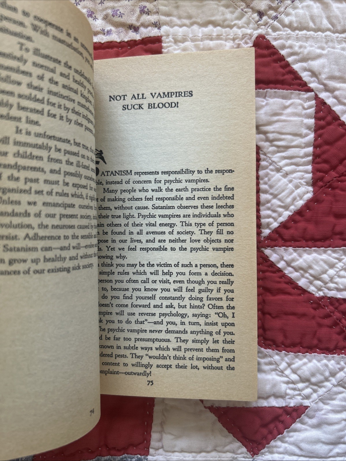 THE SATANIC BIBLE AVON 1969 PAPERBACK BOOK CANADA PRINT ANTON SZANDOR LAVEY