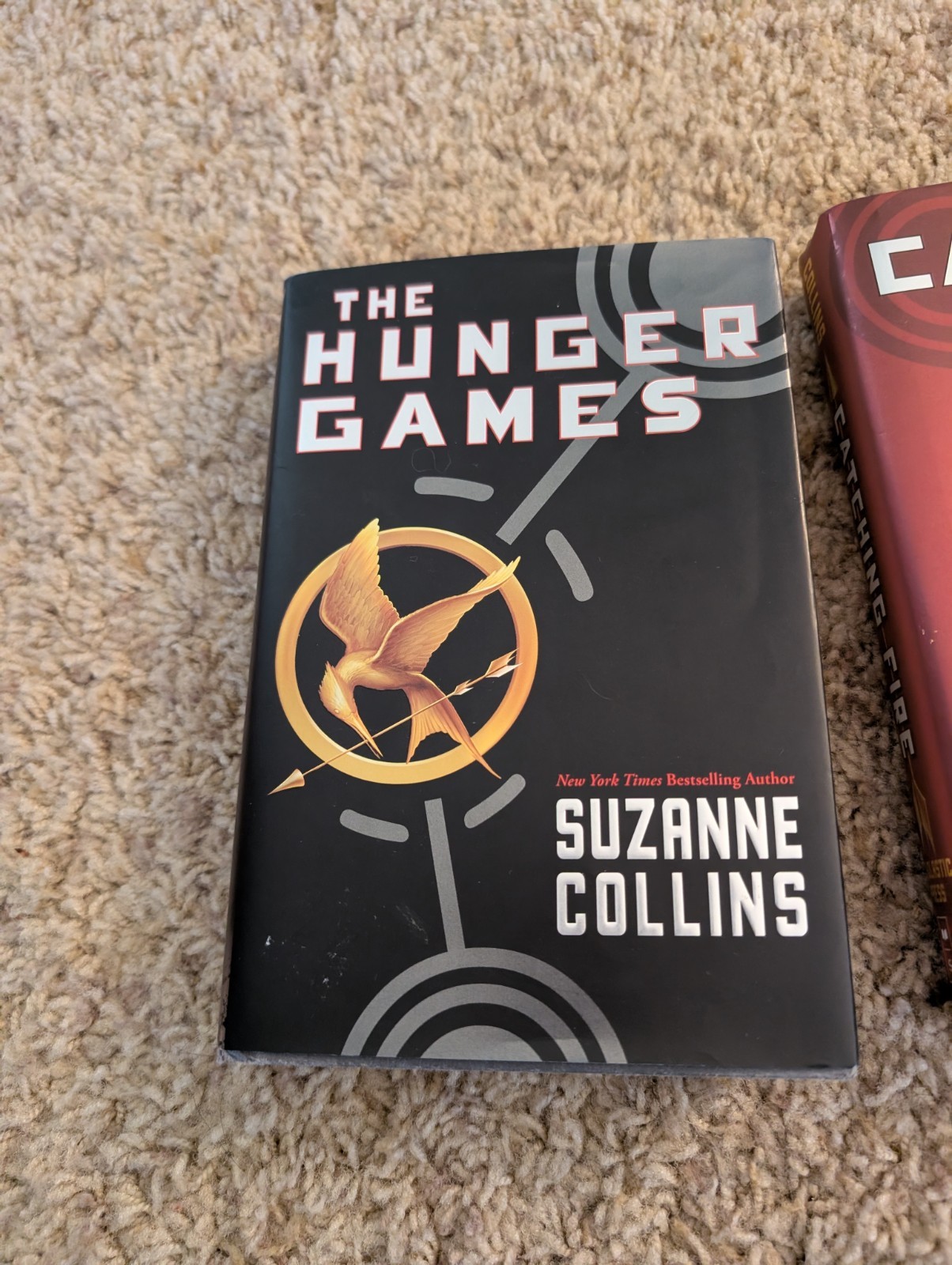 The Hunger Games Trilogy 1st Edition Hardcover Suzanne Collins HC/DJ