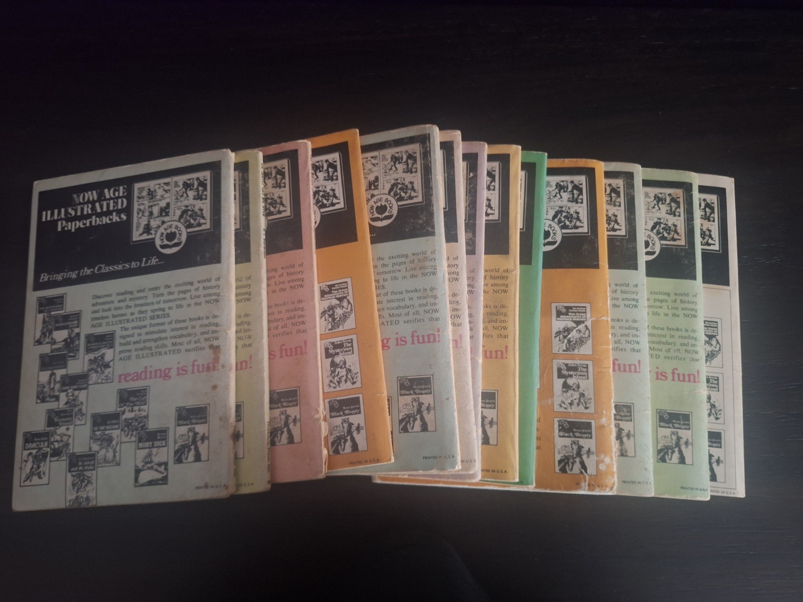 Lot of 13 – 1970s -Non-Age Books Illustrated with Different Authors (G-VG)