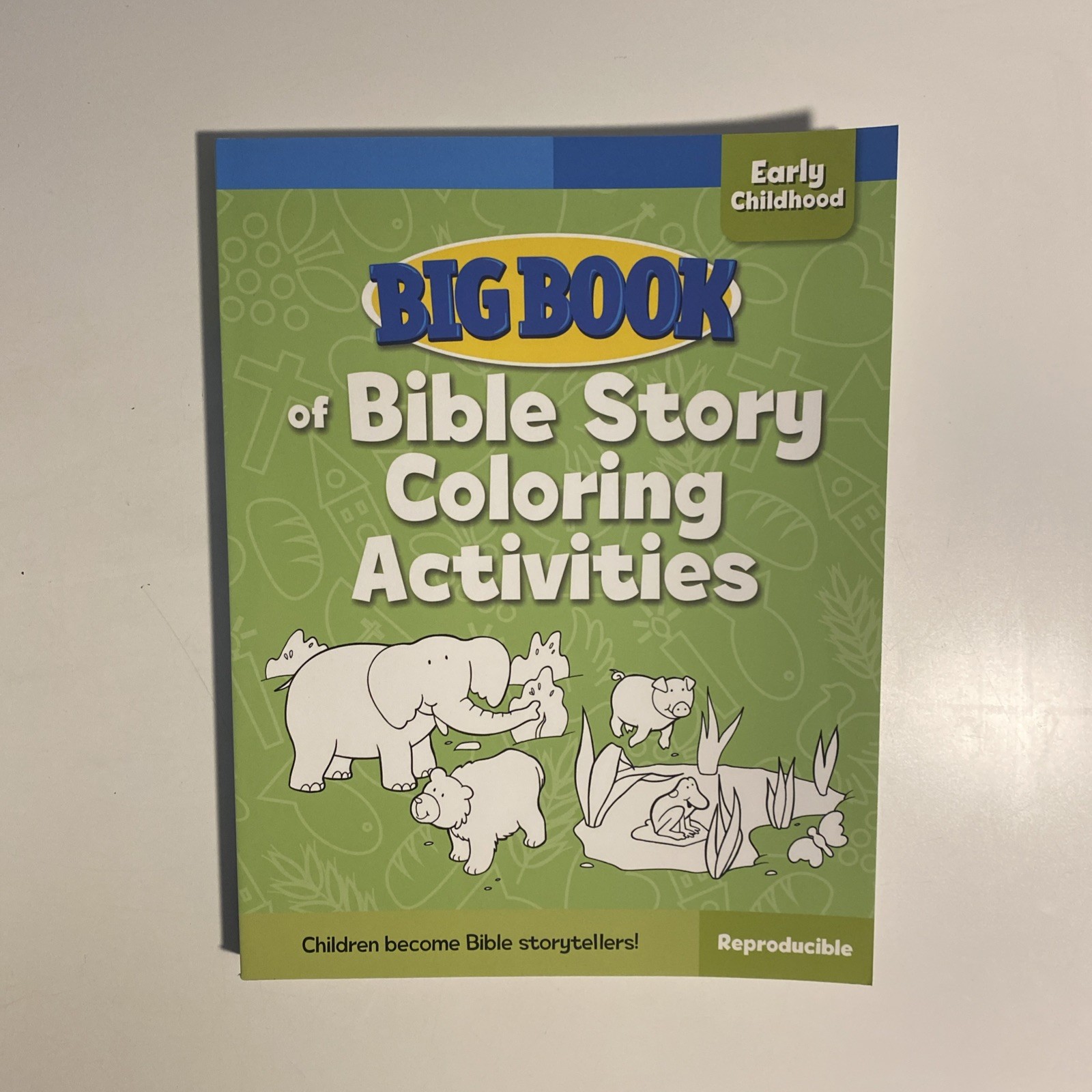 Big Book of Bible Story Coloring Activities for Early Childhood – paperback …