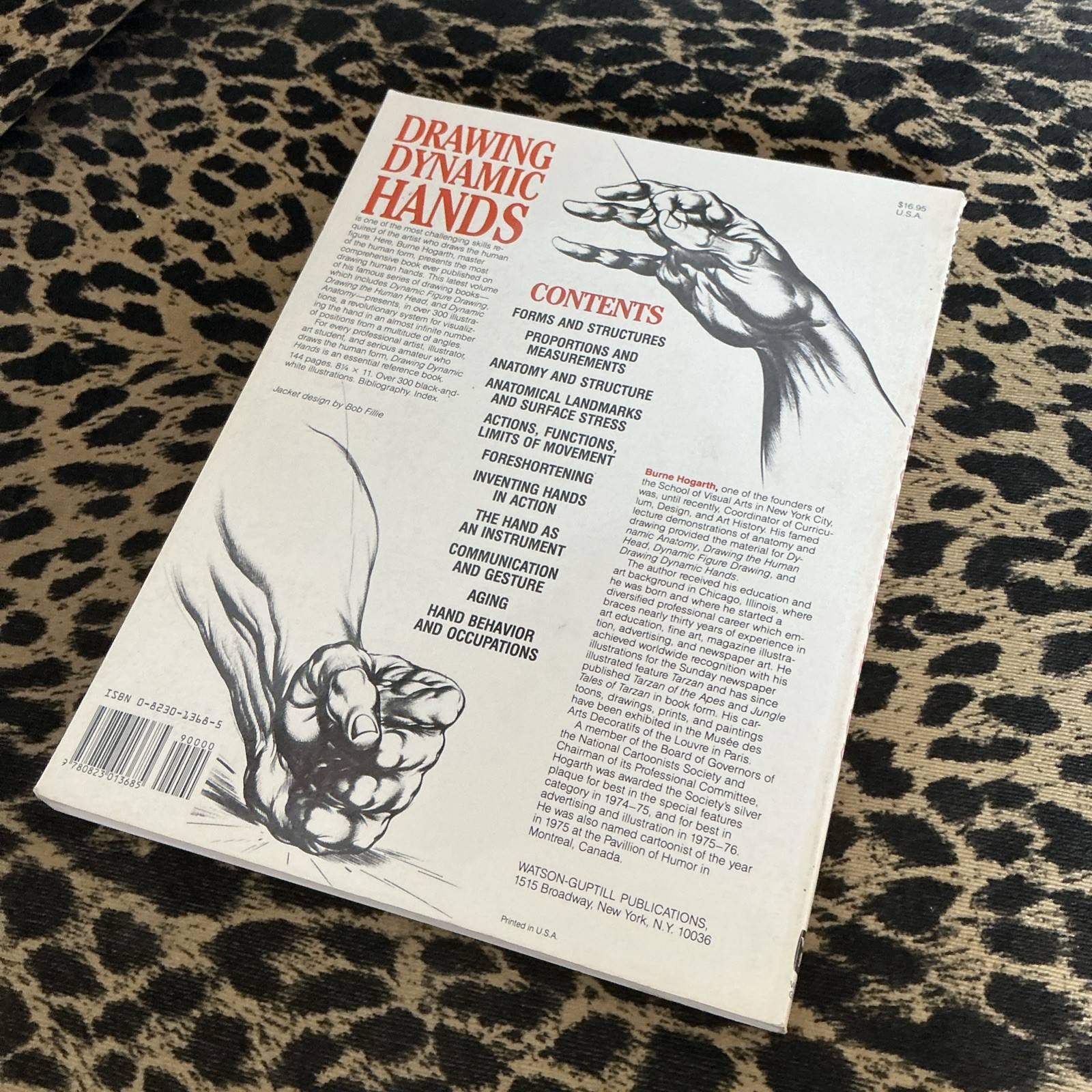 Drawing Dynamic Hands by Burne Hogarth (1988, Trade Paperback)