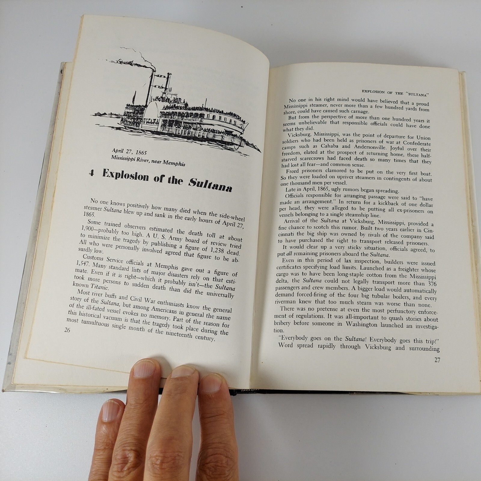 Disasters that Made History, Webb Garrison 1973 Abingdon Press Illustrated HCDJ