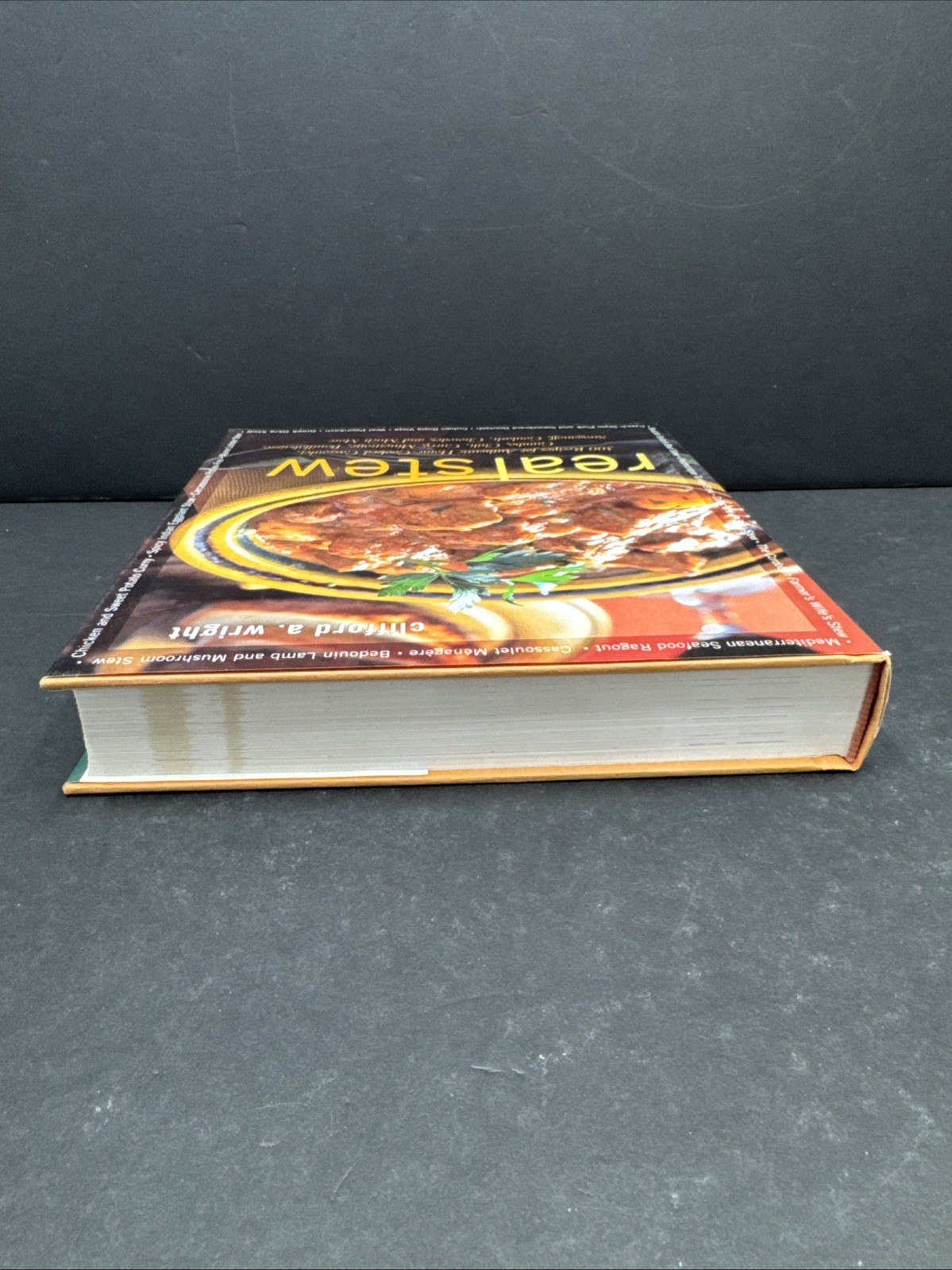 Real Stew Authentic Home-Cooked by Clifford Wright (2002 Hardcover Cookbook)