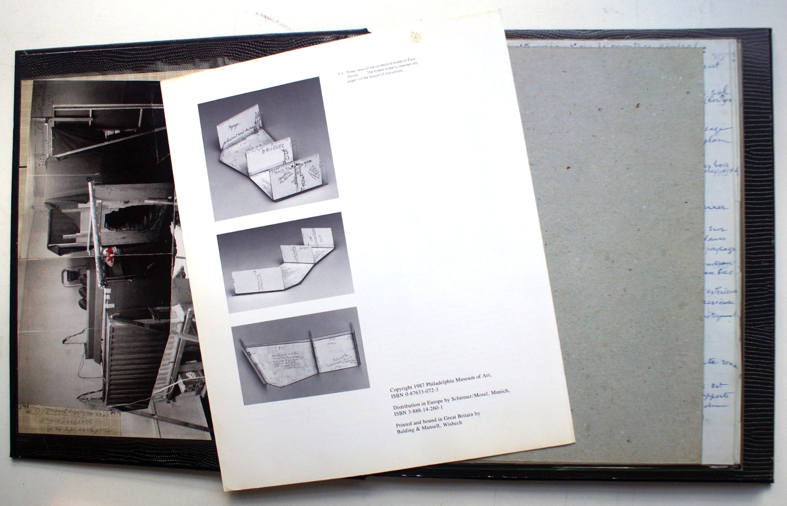 Manual of Instructions Of Etant Donnes Marcel Duchamp 1987 Phil Mus of Art [377]