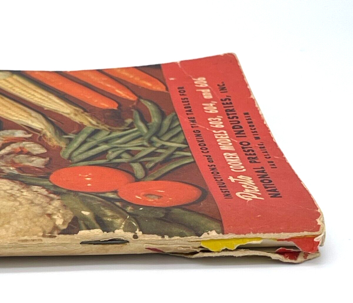 Presto Cooker Recipe Book Models 603, 604, 606 Instructions VTG 1953-127 pages