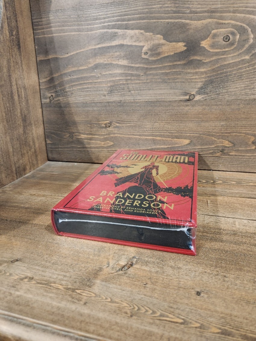 Brandon Sanderson: THE SUNLIT MAN Secret Project 4 FIRST EDITION COSMERE