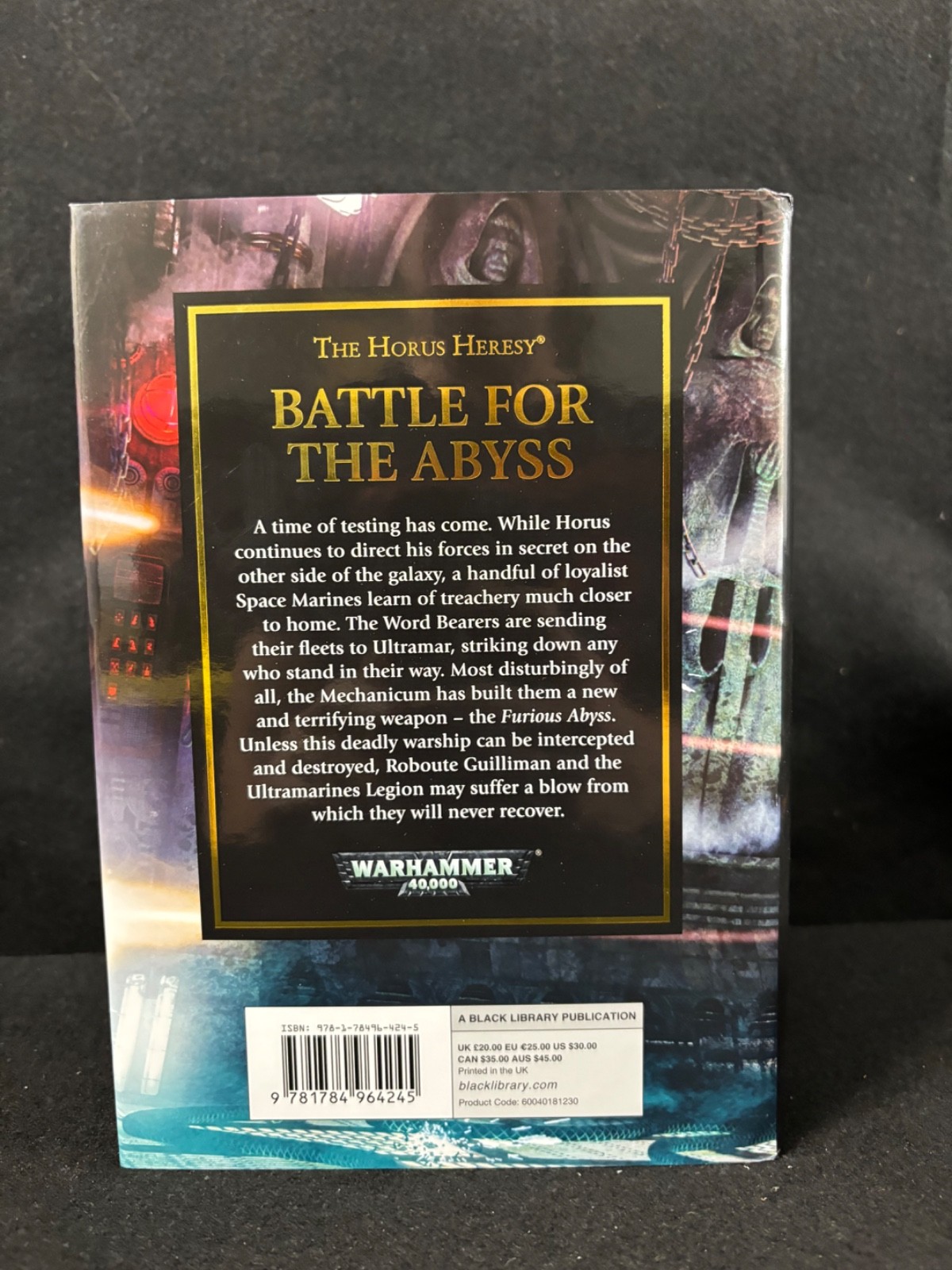 NEW MINT SCARCE* Horus Heresy VIII Battle for the Abyss 1st/1st HARDCOVER