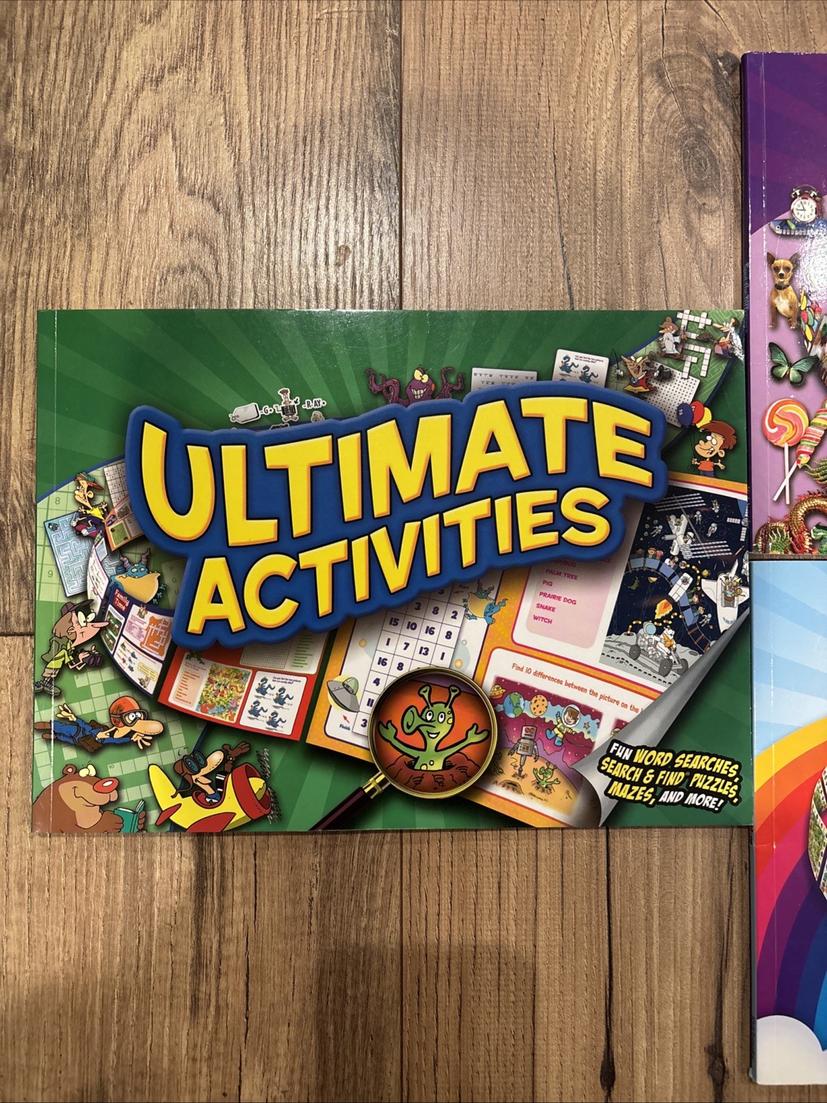Lot Of 3 Kids Activity Books; Ultimate Activities, Picture Hunt, Spot The Diff