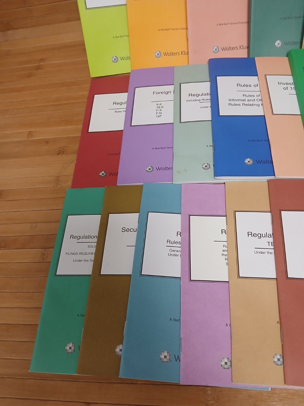 Lot of 17 Wolters Kluwer Securities & Exchange 2021 Books + 6 Extra