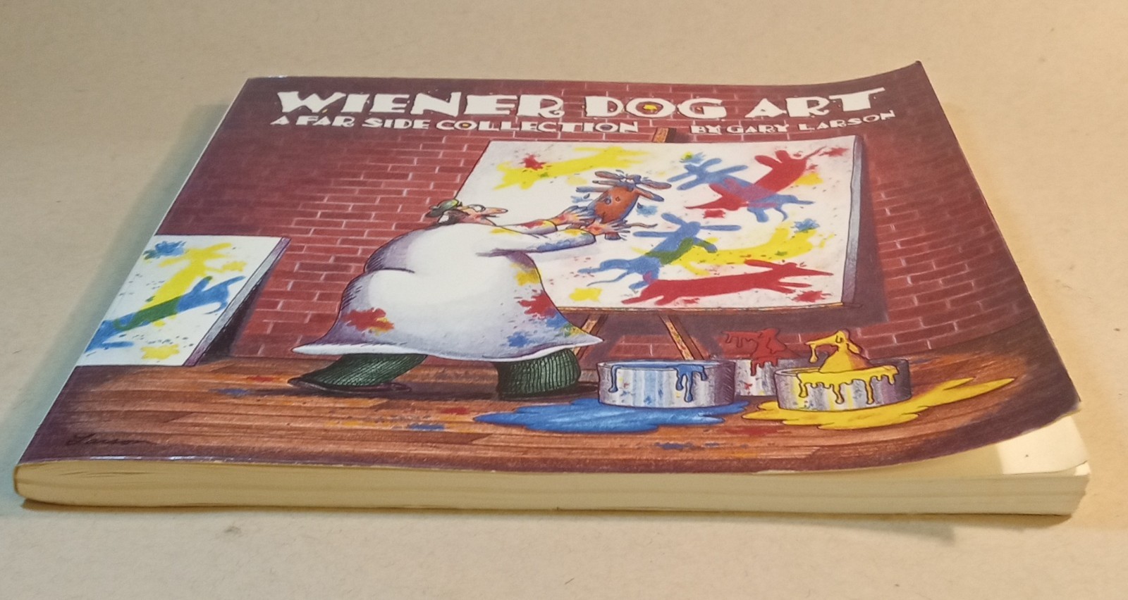 Far Side Collection Book. Wiener Dog Art. VGT 1990. 111pages