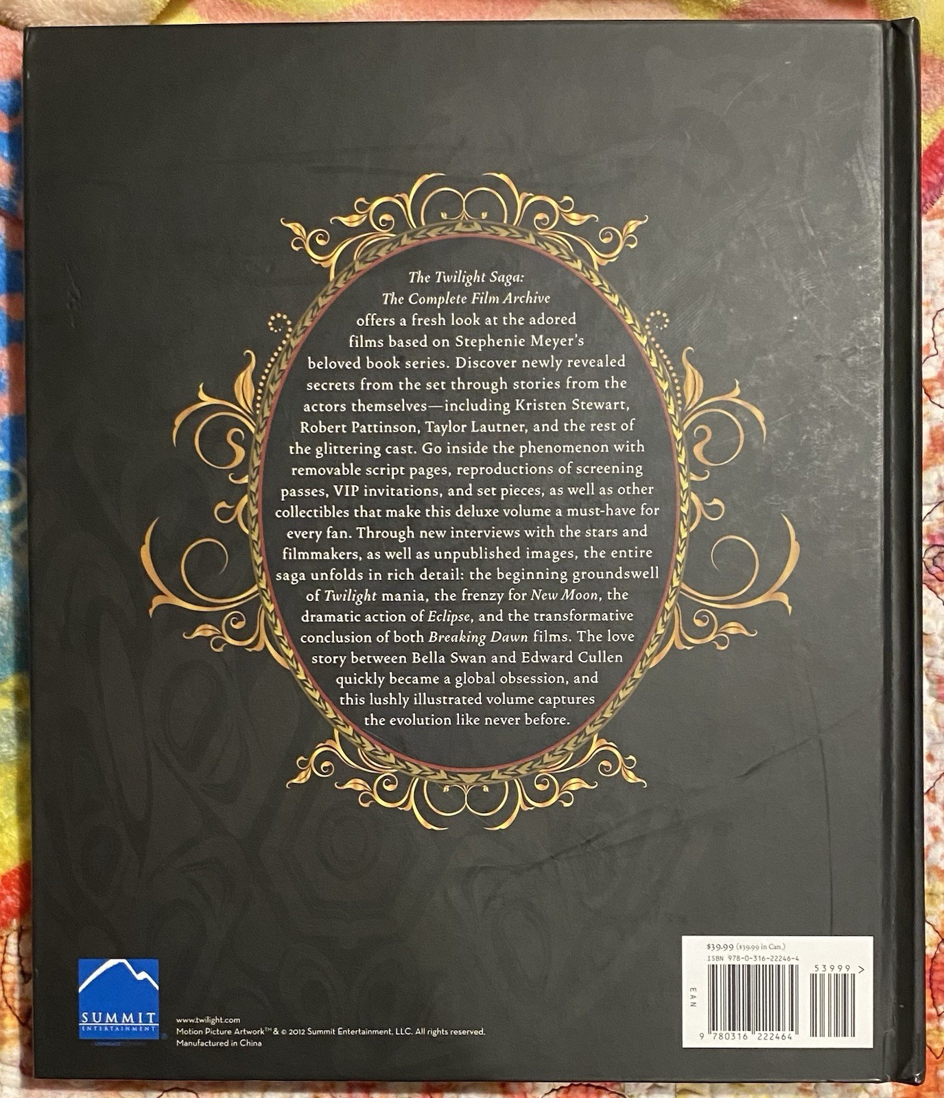 COMPLETE- TWILIGHT SAGA Complete Film Archive Memories Mementos Other Treasures