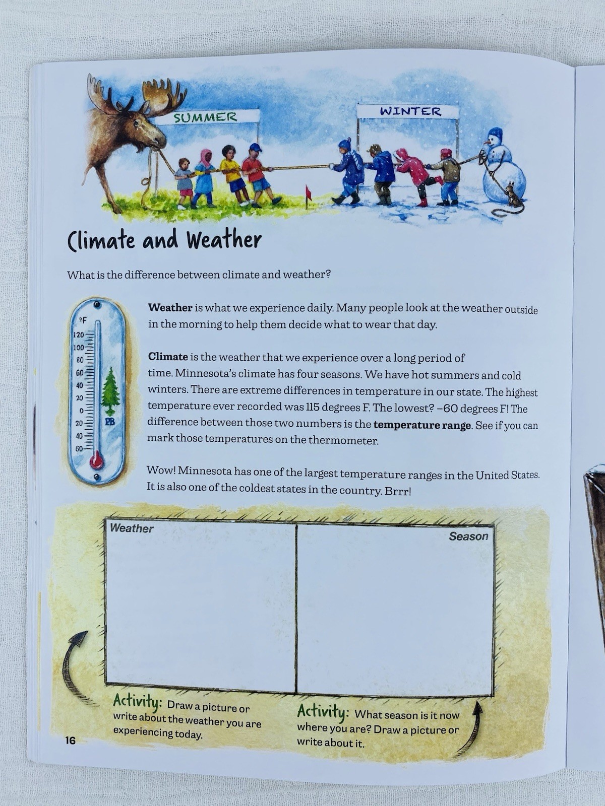 Making Minnesota – A Kids Activity Book. 45 Pages Paperback by Patricia Bauer