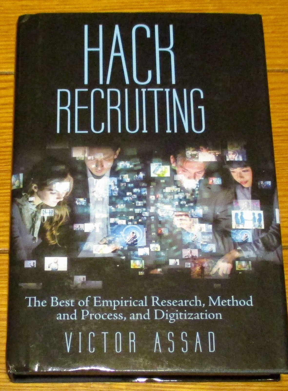 2019 Hack Recruiting by Victor Assad SIGNED Hardcover Book 436 Pages RARE!!