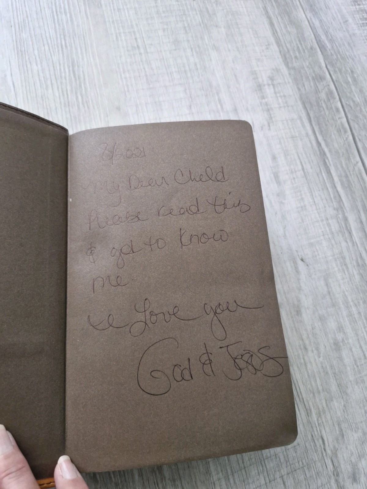 Zondervan NIV Personal Size Large Print Bible Chocolate Amber Leathersoft Cover
