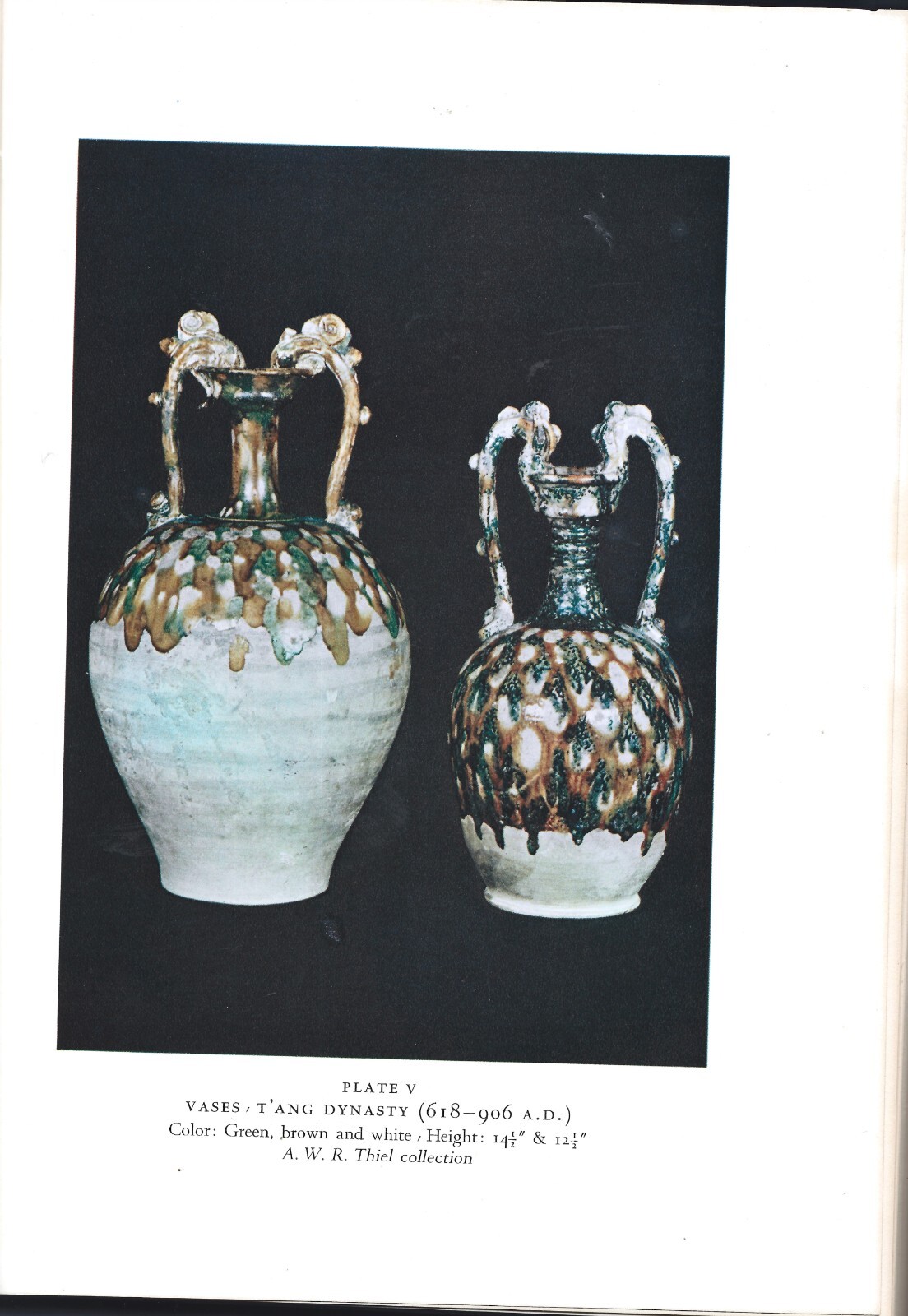 Chinese Pottery & Stoneware HB w/torn dj-Albert W. Thiel-1953-204 pages