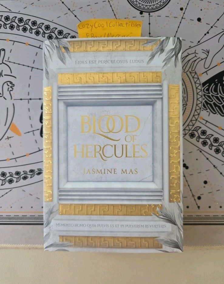 Fairyloot Blood of Hercules by Jasmine Mas Special Edition SPRAYED EDGES SIGNED