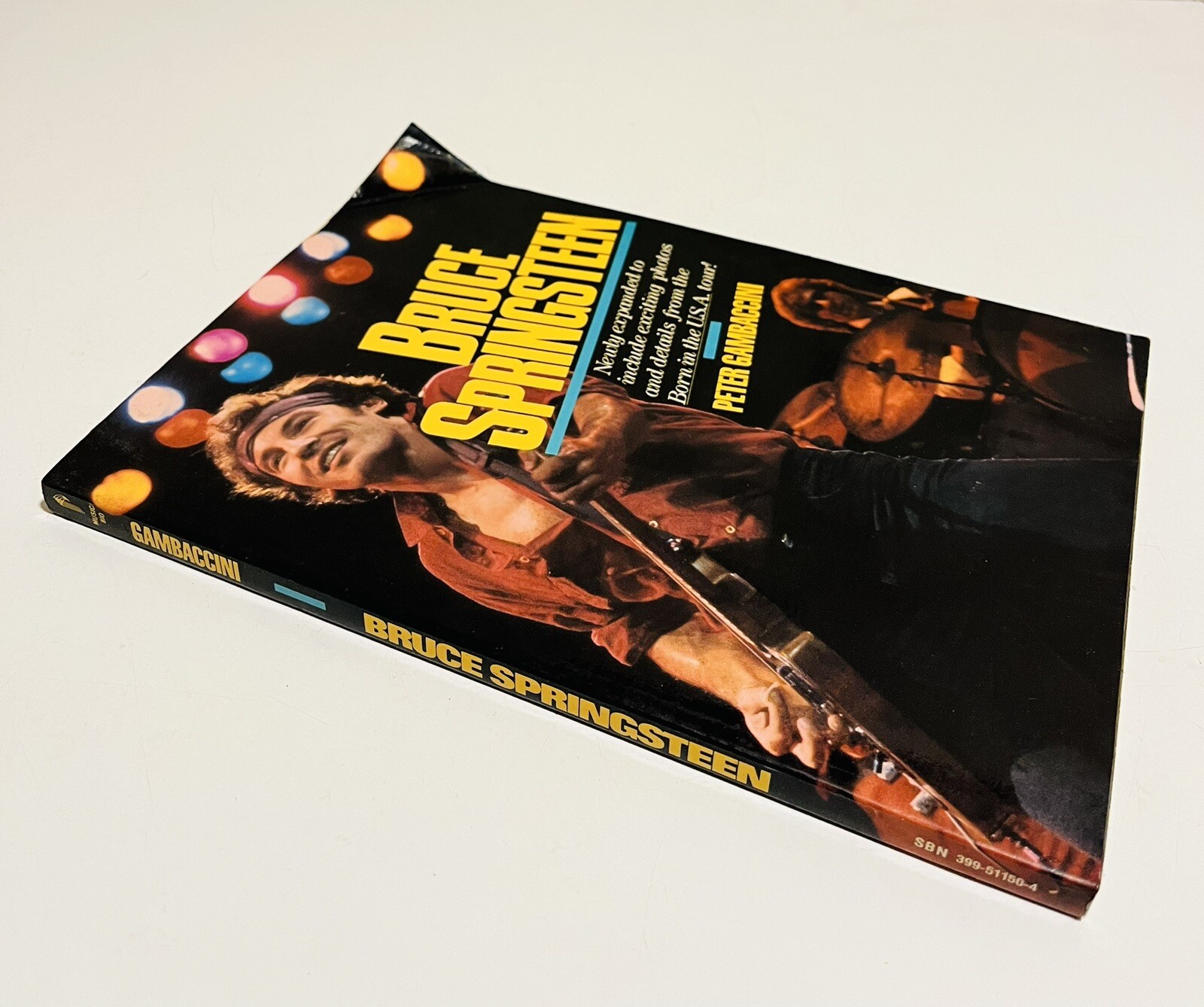 Bruce Springsteen by Peter Gambaccini Softcover Book 1985 159 Pages
