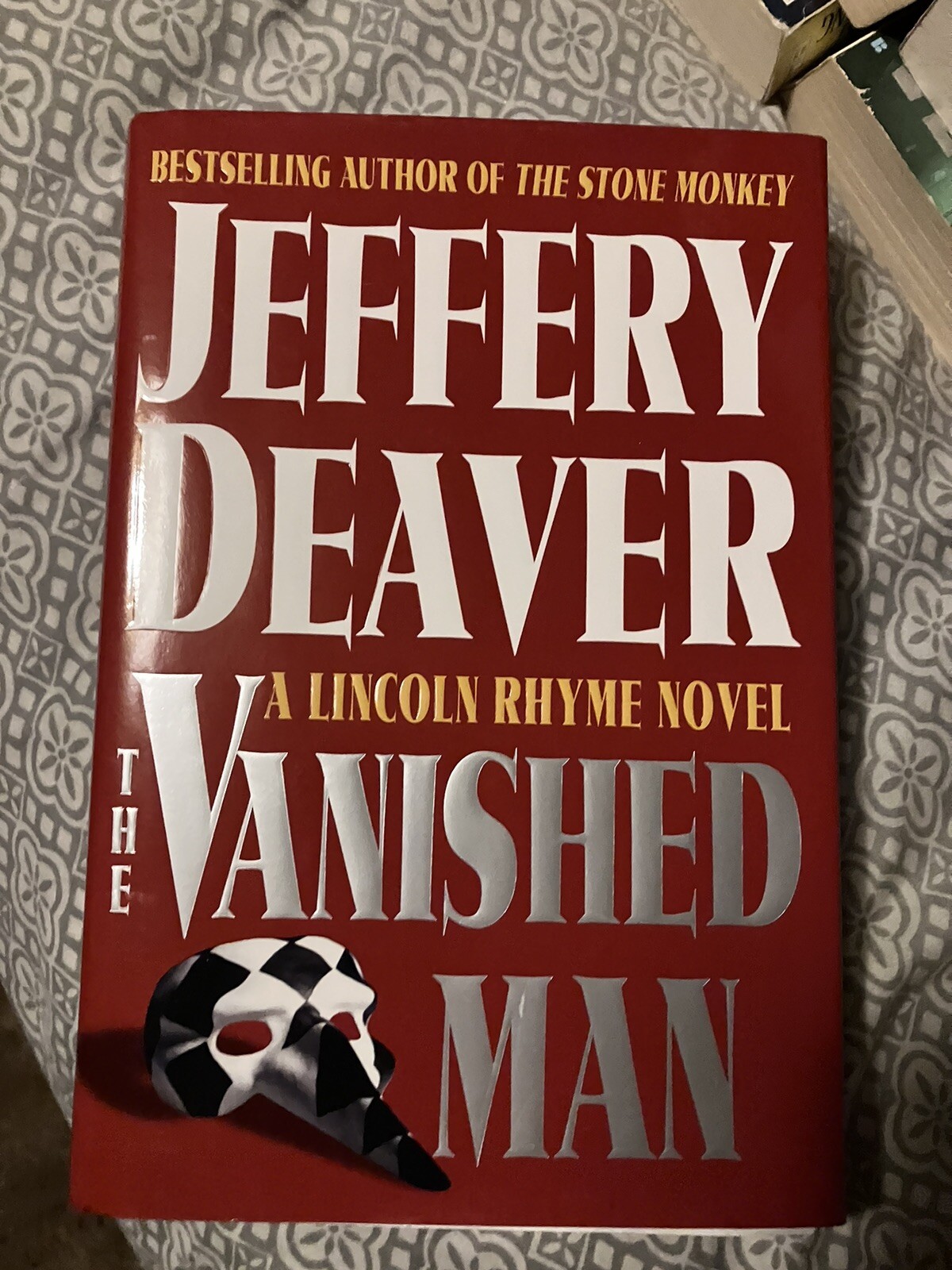 Lincoln Rhyme Ser.: The Vanished Man by Jeffery Deaver (2003, Hardcover)