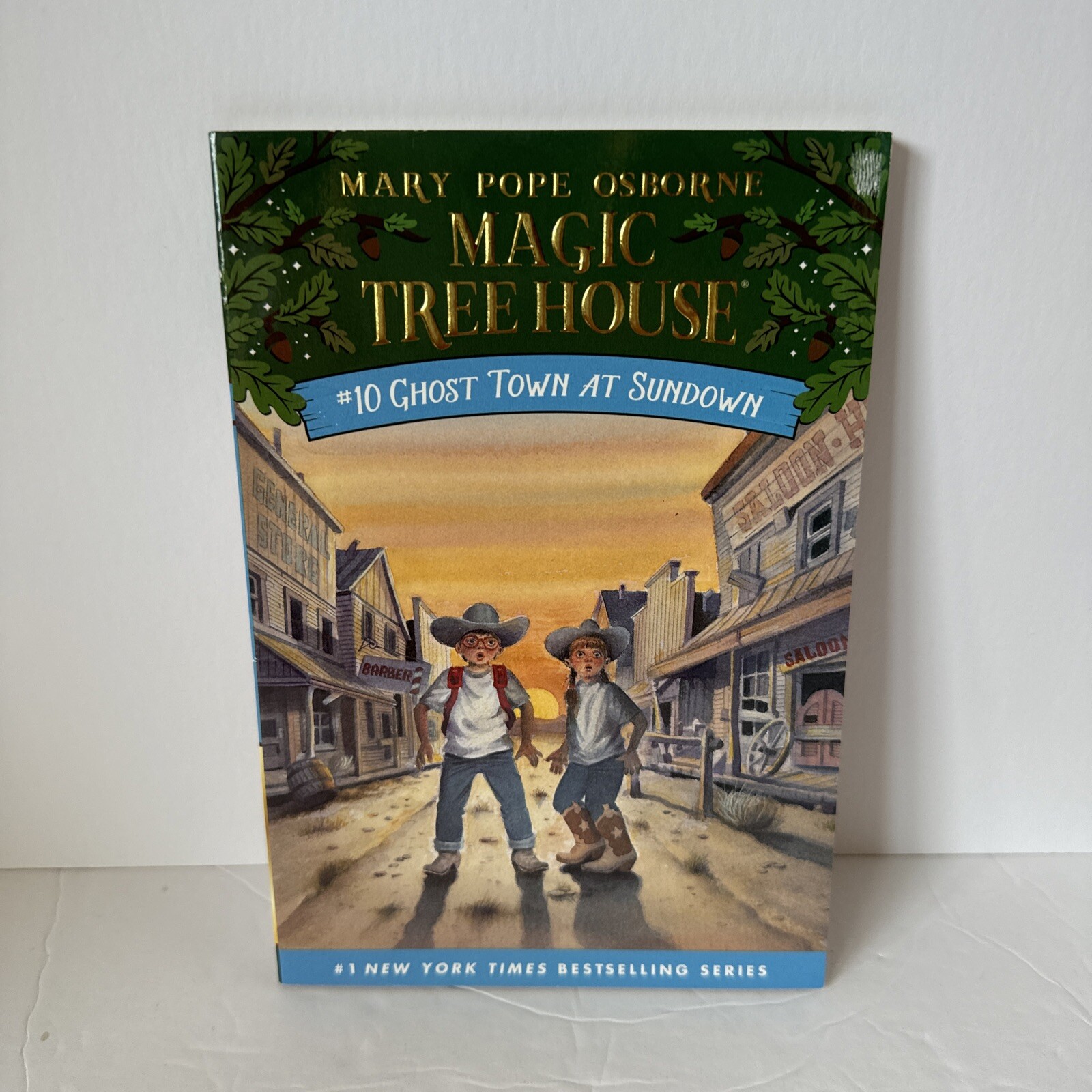 Magic Tree House: Ghost Town at Sundown by Mary Pope Osborne (Paperback)