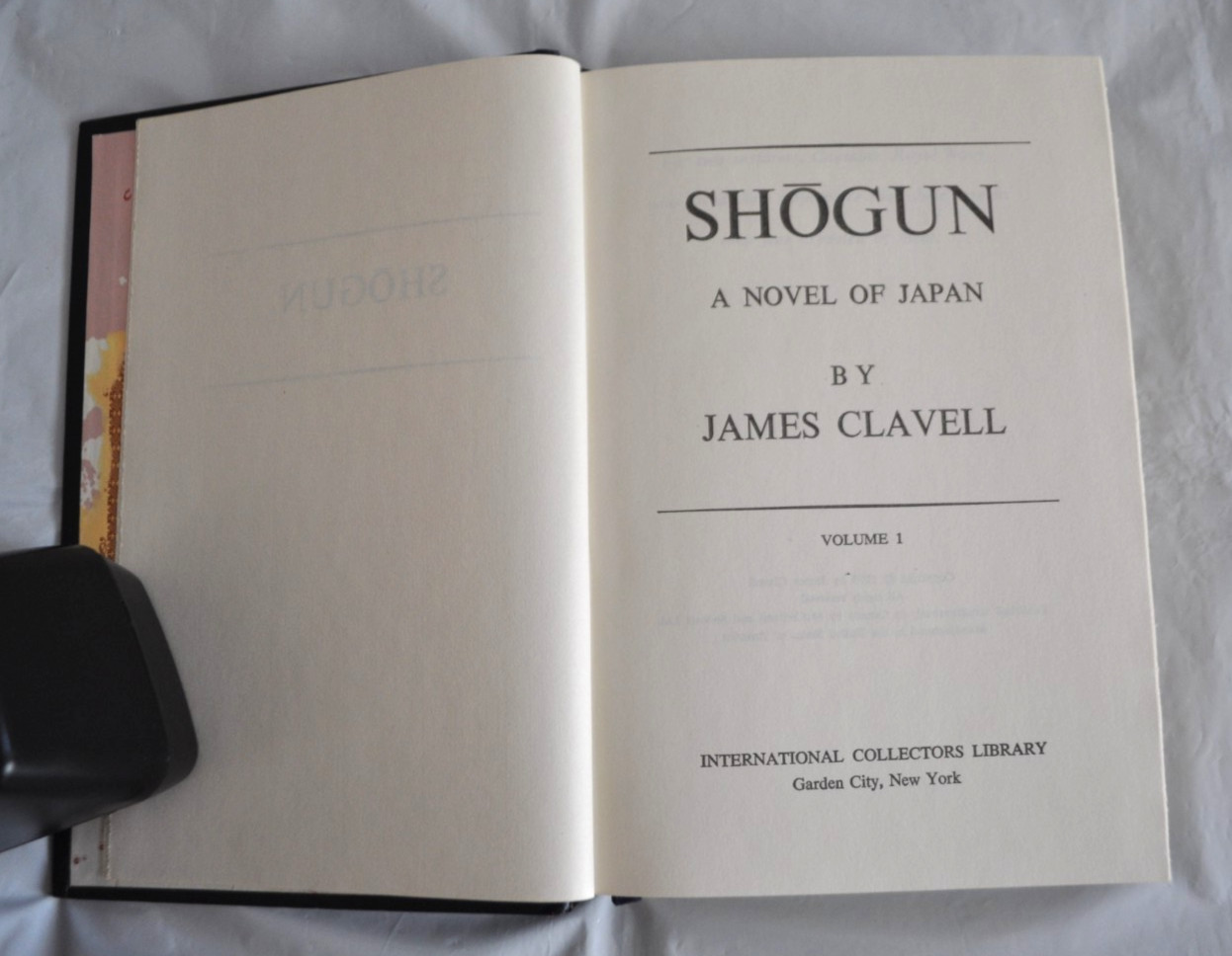 Shōgun A Novel of Japan James Clavell Vol. 1-2 International Collectors Library